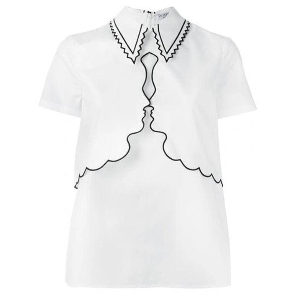 Vivetta Stenella Cotton-poplin Shirt